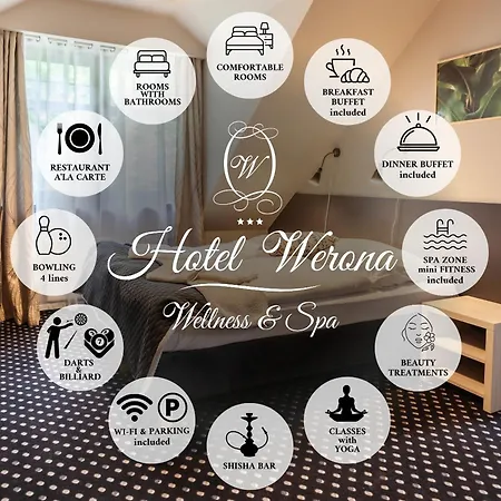 호텔 Medical Wellness & Werona 두슈니키 즈드로지